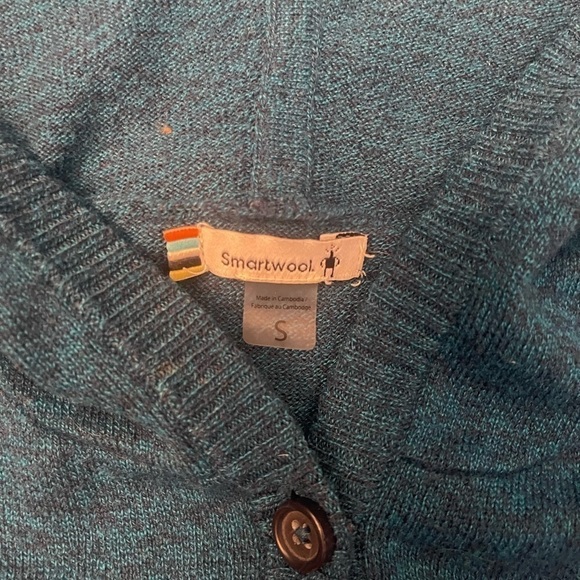 Smartwool Henley Hooded Sweater Size S - Picture 5 of 5